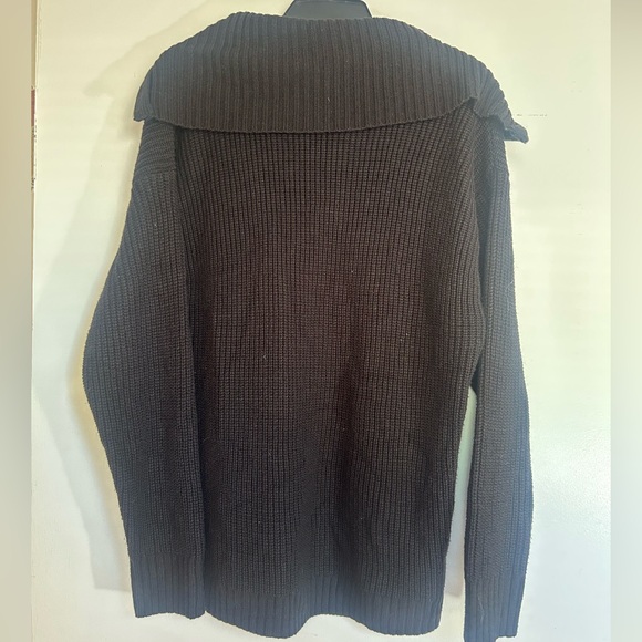 Terra & Sky Men's Dark Brown Zip-Up Sweater - Picture 3 of 3